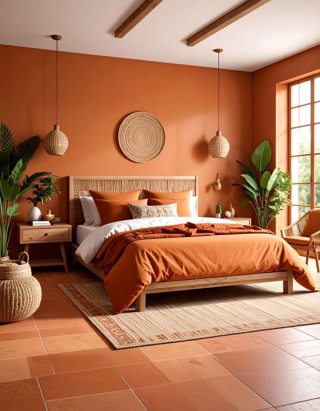 Terracotta Warmth Design Theme - 24 Mediterranean Bedroom Ideas