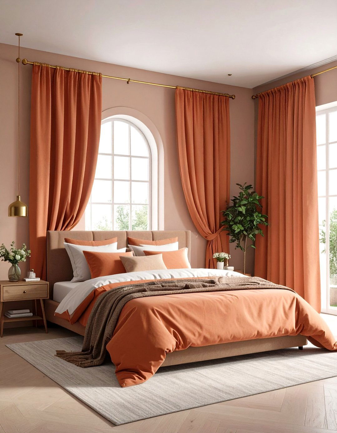 Terracotta Window Treatments - 24 terracotta home decor ideas