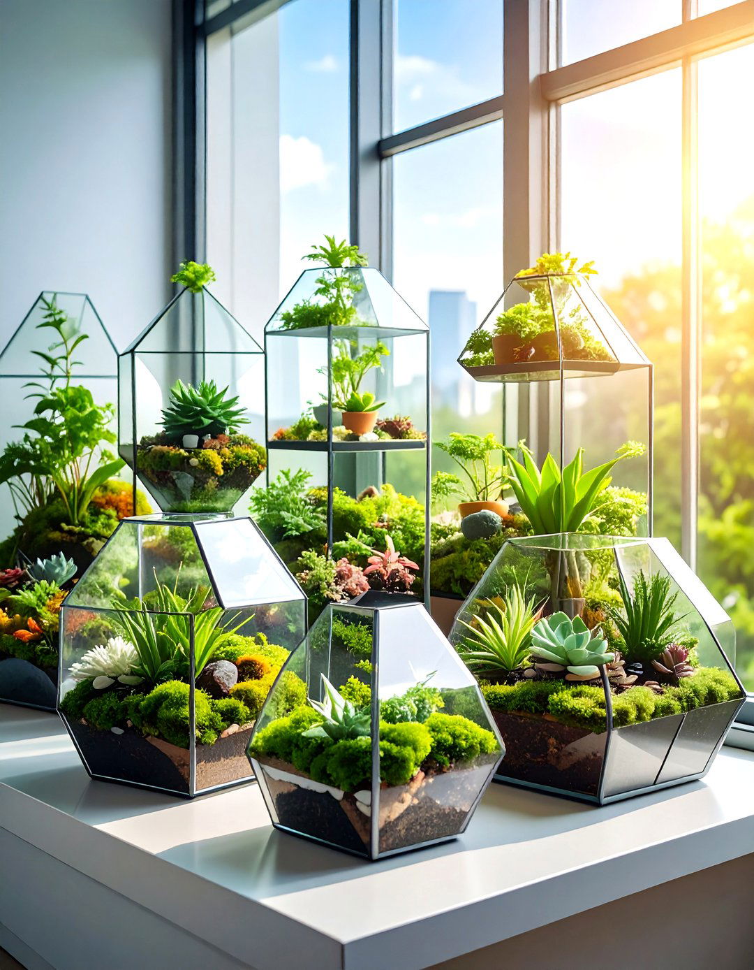 Terrarium Ecosystem Gardens - 24 Indoor Garden Ideas