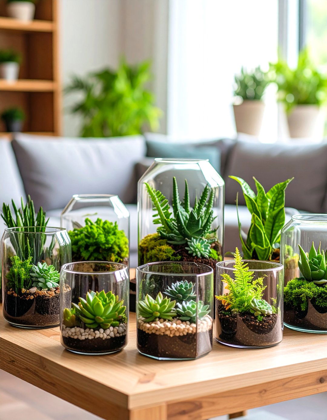 Terrarium Garden Collection - 24 Indoor Greenhouse Ideas