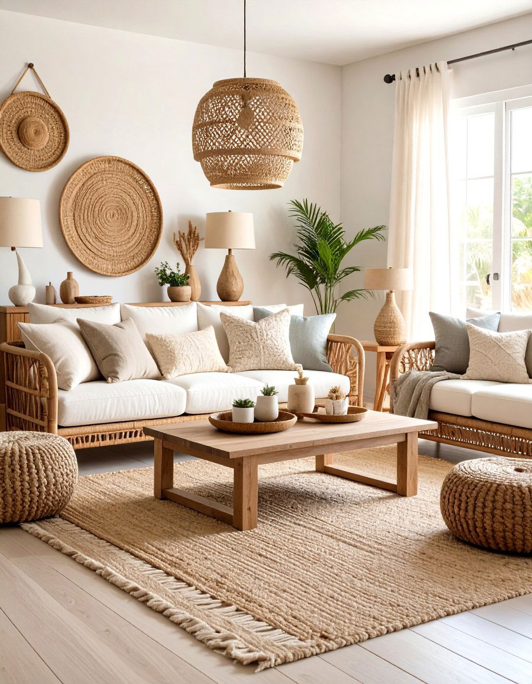 Textural Coastal Living Experience - 24 Beach House Living Room Ideas