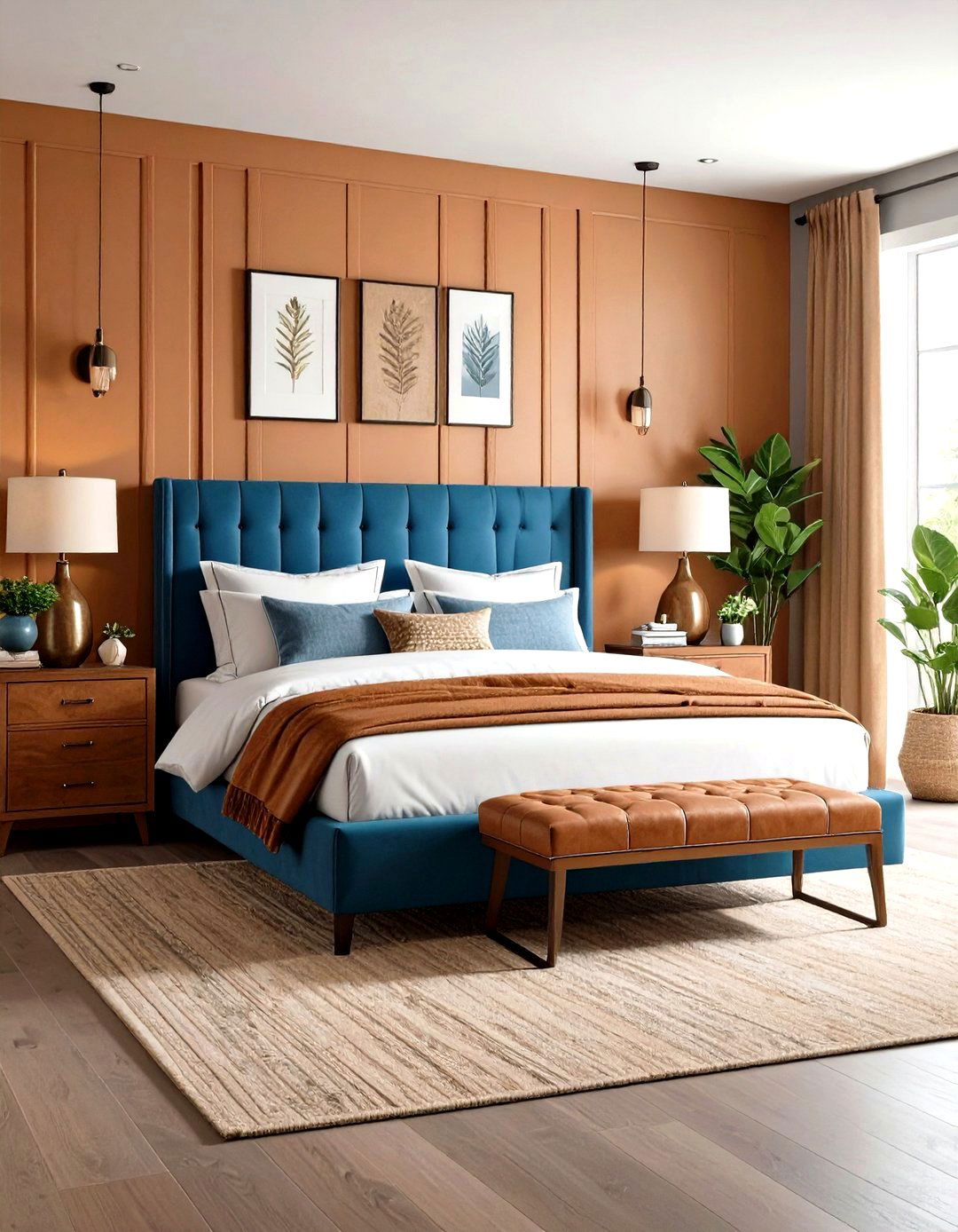 Textural Contrast Bedroom Design - 24 Bedroom Interior Design Ideas