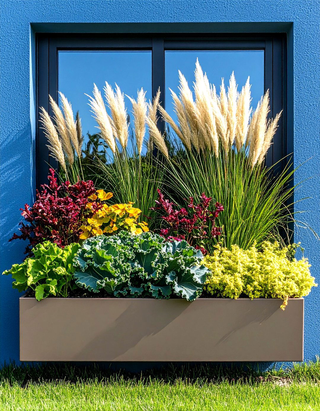 Texture Focused Design - 24 Fall Window Box Ideas
