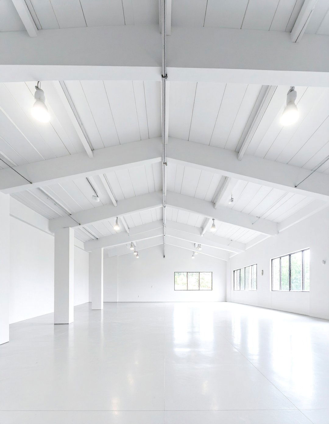Textured Drywall Ceiling with Painted Finish - 24 Shed Ceiling Ideas