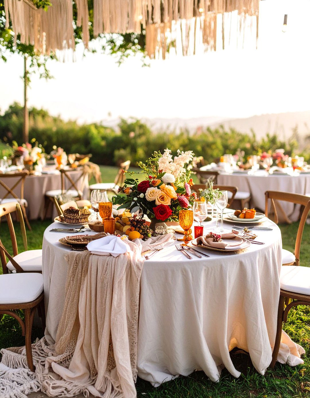 Textured Fabric Boho Wedding - 24 boho wedding ideas