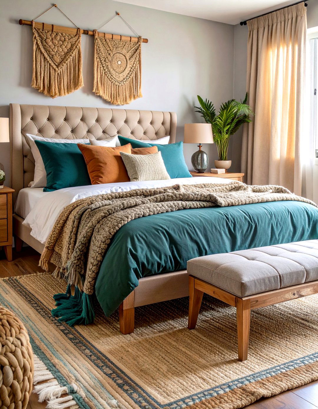 Textured Magnolia Bedroom - 24 Magnolia Bedroom Ideas