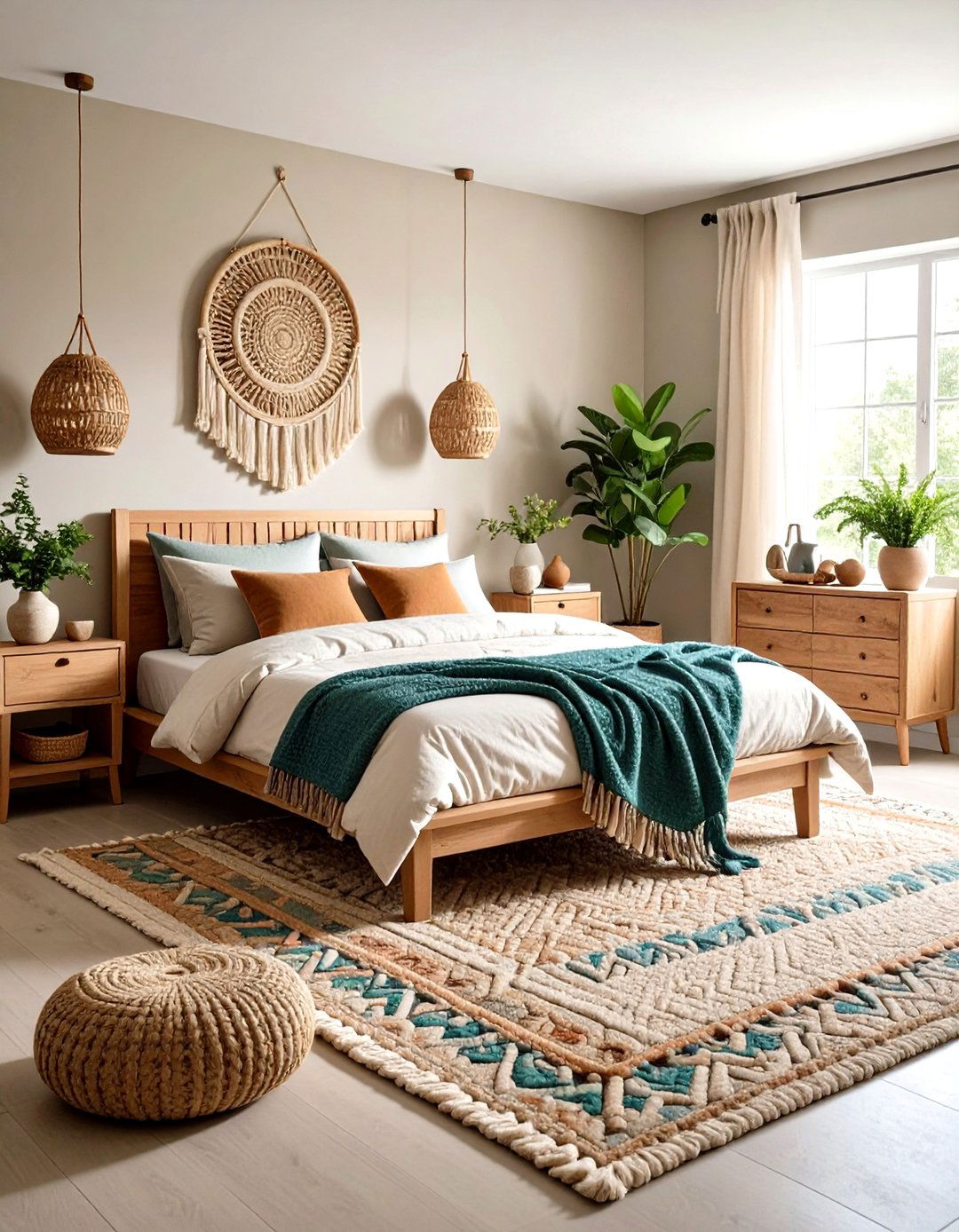 Textured Neutral Layers - 24 romantic bedroom ideas
