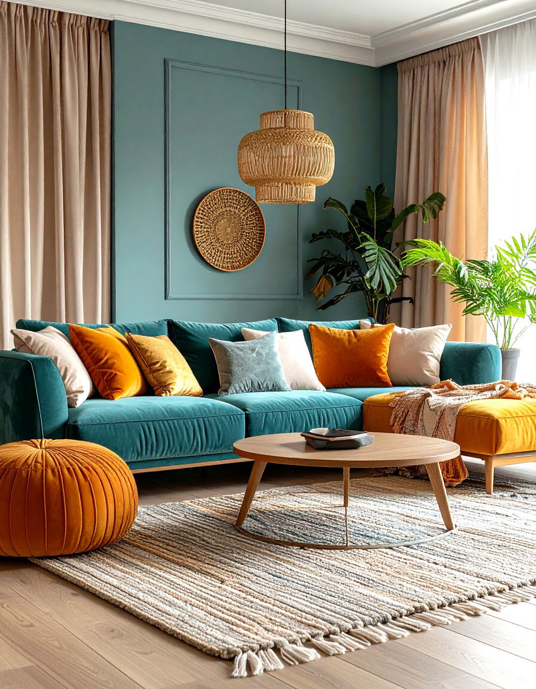 Textured Pastel Living Room Layers - 24 Pastel Living Room Ideas