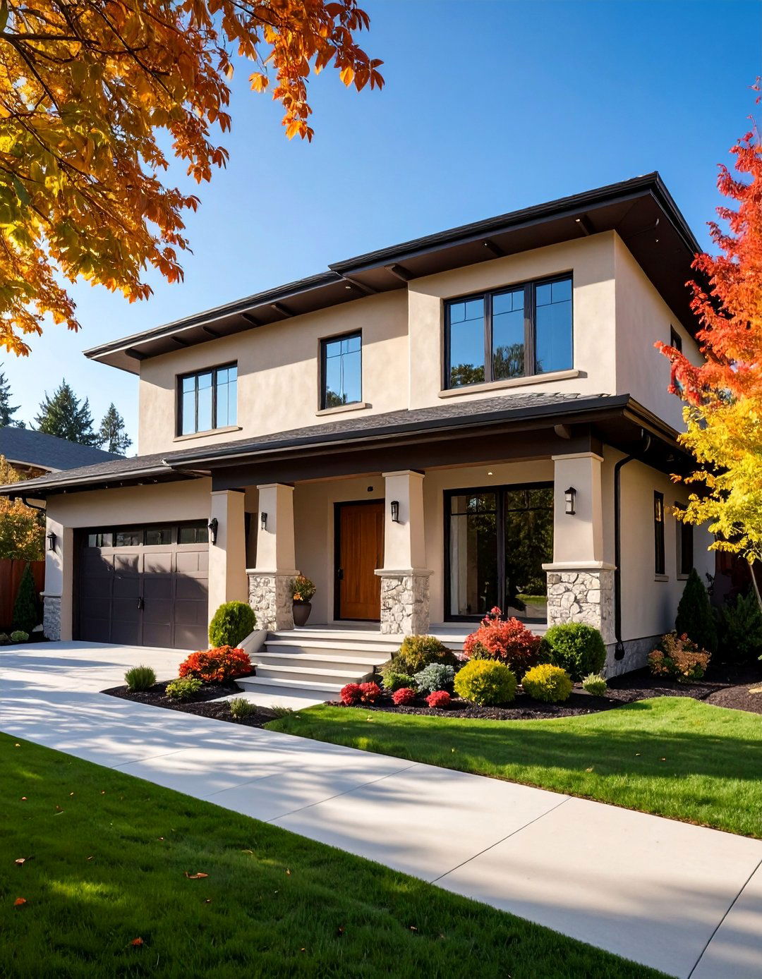 Textured Stucco Applications - 24 1980s House Exterior Ideas