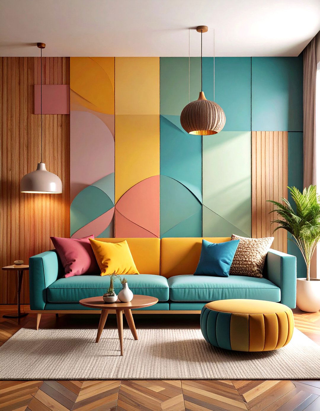 Textured Three Dimensional Wall Panels - 24 Wall Decor Ideas