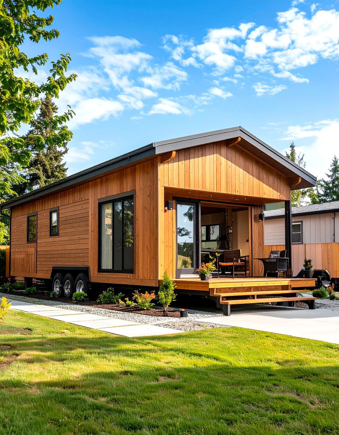 Textured Vinyl Woodgrain Patterns - 24 Mobile Home Siding Design Ideas