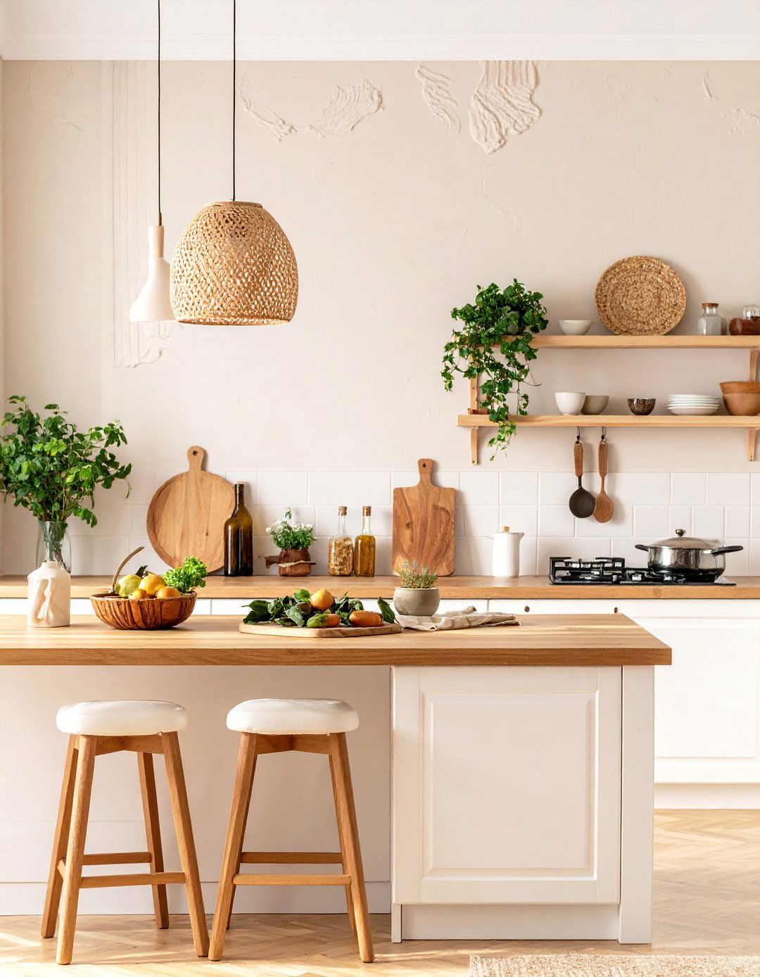 Textured Wall Finish Kitchen - 24 Tuscan Kitchen Design Ideas