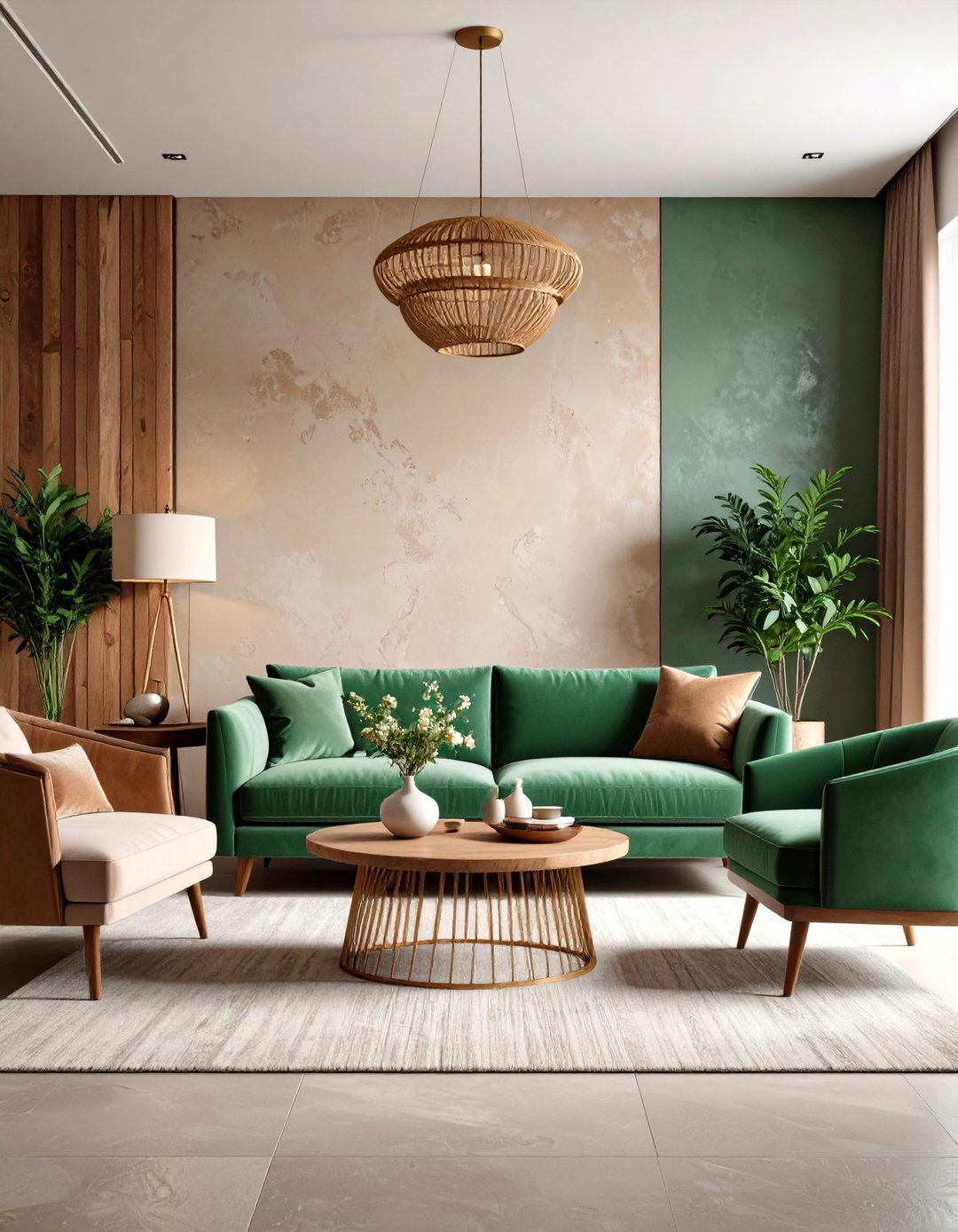 Textured Wall Living Room - 24 Southwest Living Room Ideas