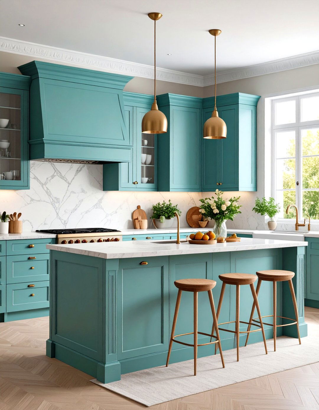 Textured Wall Treatments - 24 Luxury Kitchen Ideas