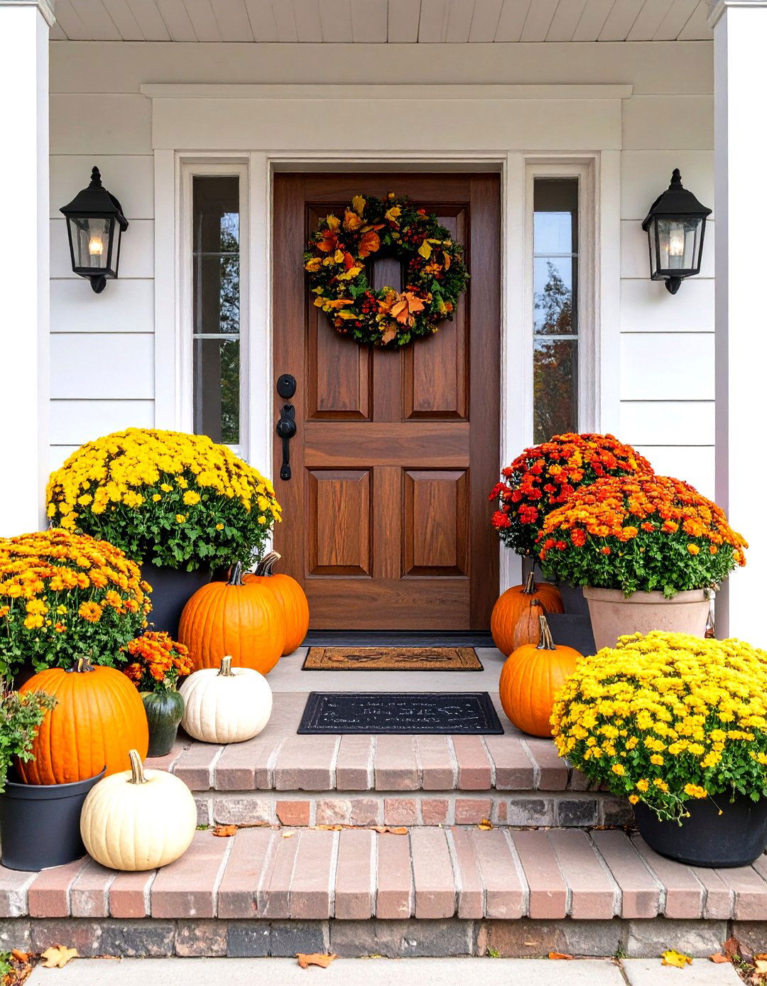 Thanksgiving Door and Entryway - 24 Thanksgiving Decoration Ideas