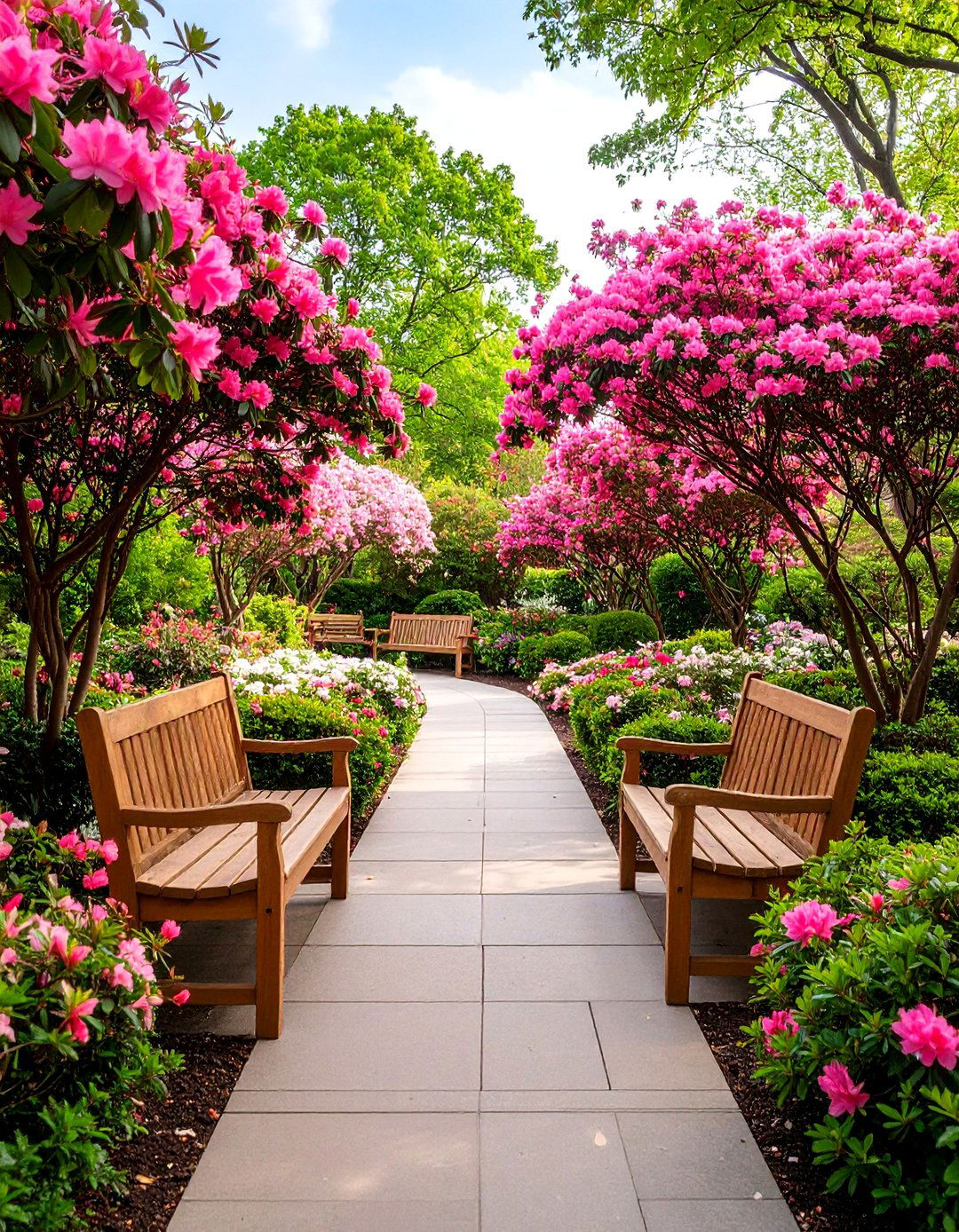 Therapeutic Azalea Garden Space - 24 Azalea Garden Ideas