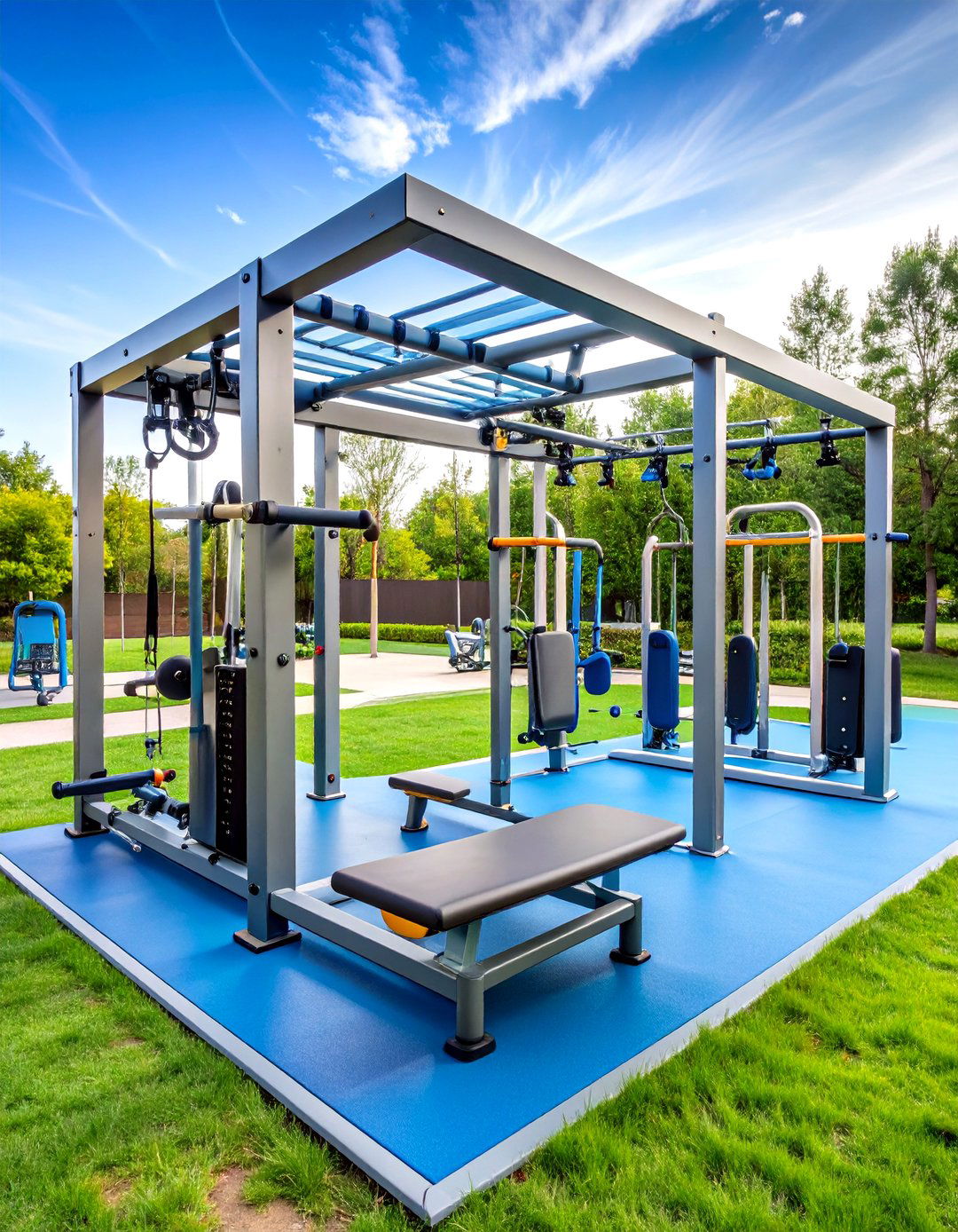Therapeutic Rehabilitation Station - 24 Outdoor Gym Ideas