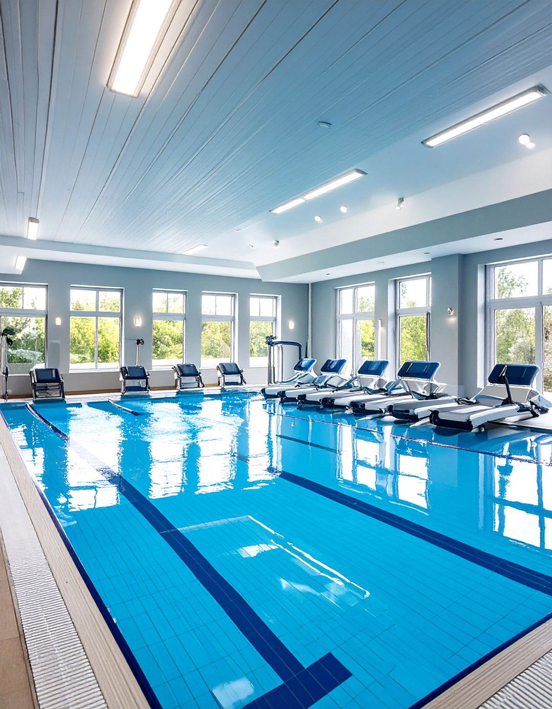 Therapeutic Wellness Center - 24 Indoor Pool Ideas