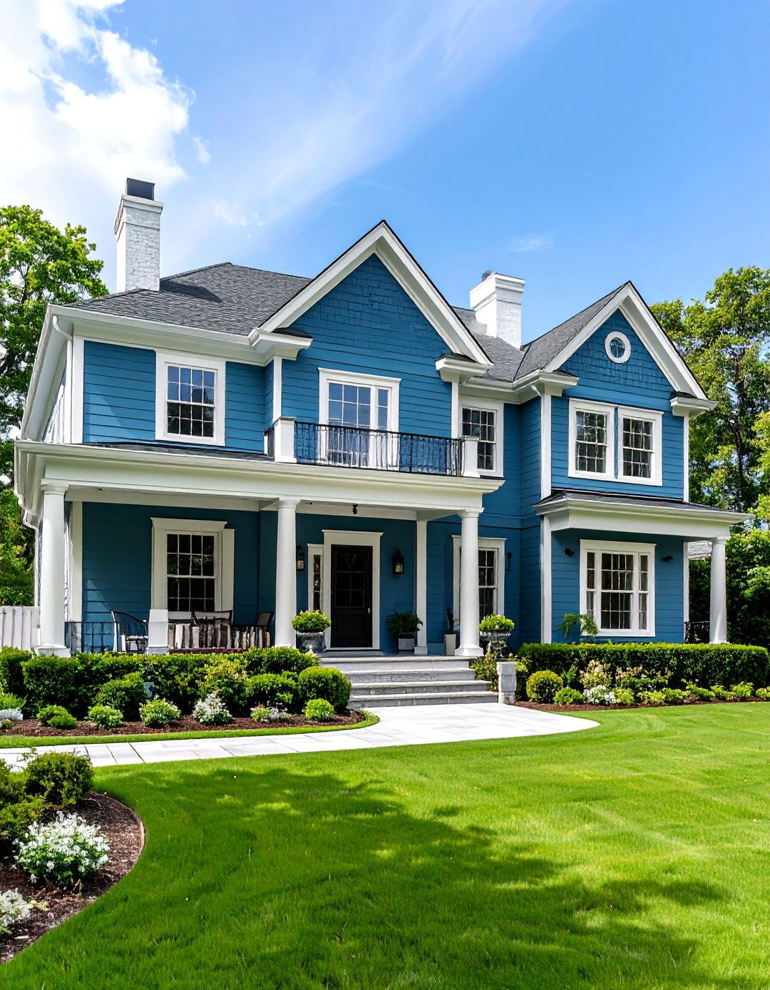 Tiffany Blue Luxury - 24 Blue Exterior House Colors