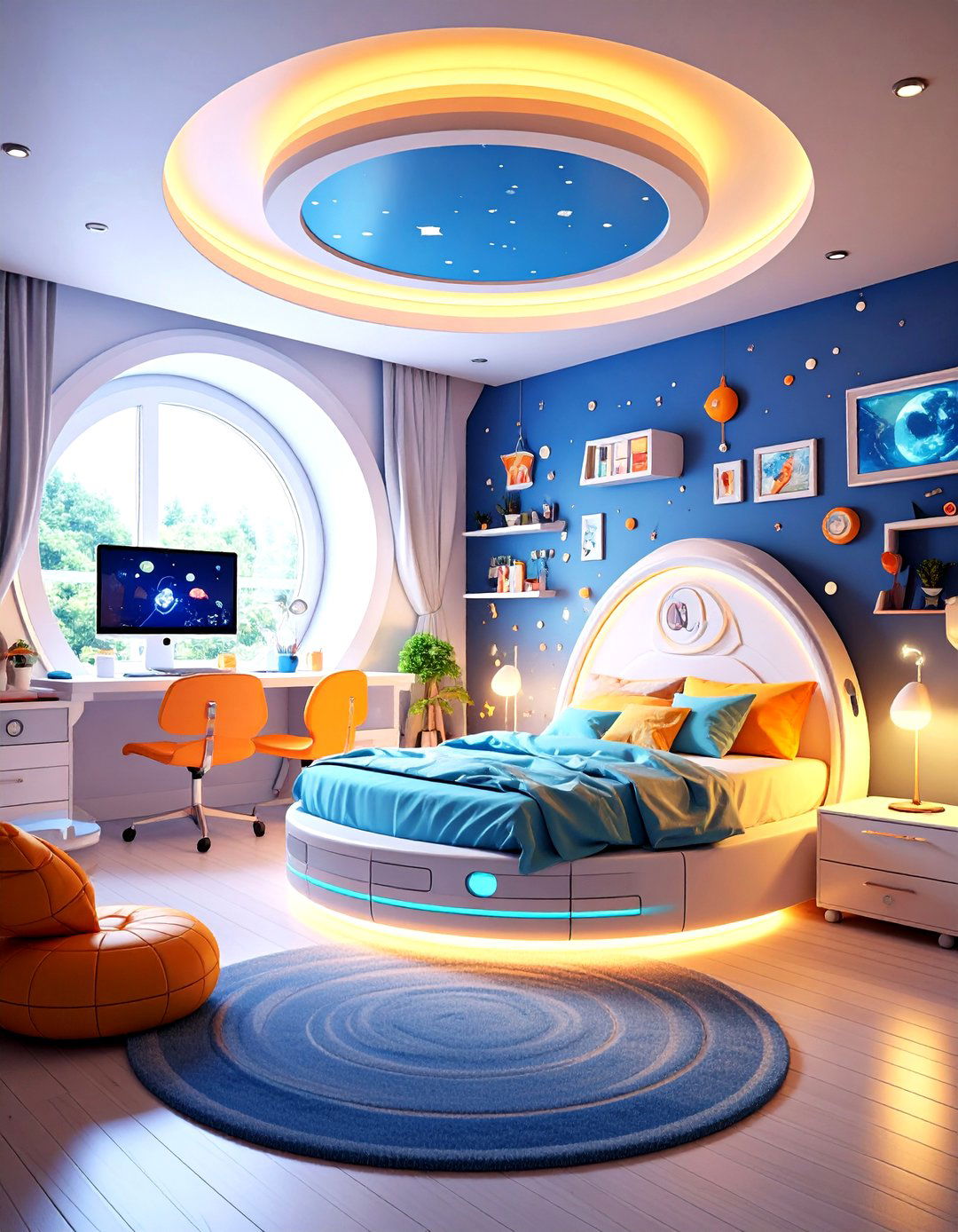 Time Machine Adventure Room - 24 Dinosaur-themed Kids' Room Ideas