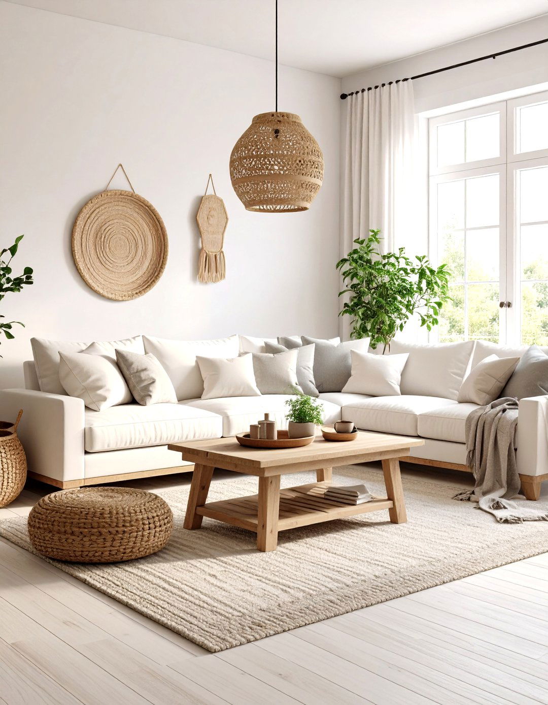 Timeless Neutral Haven Living Room - 24 Shabby-chic Style Living Room Ideas
