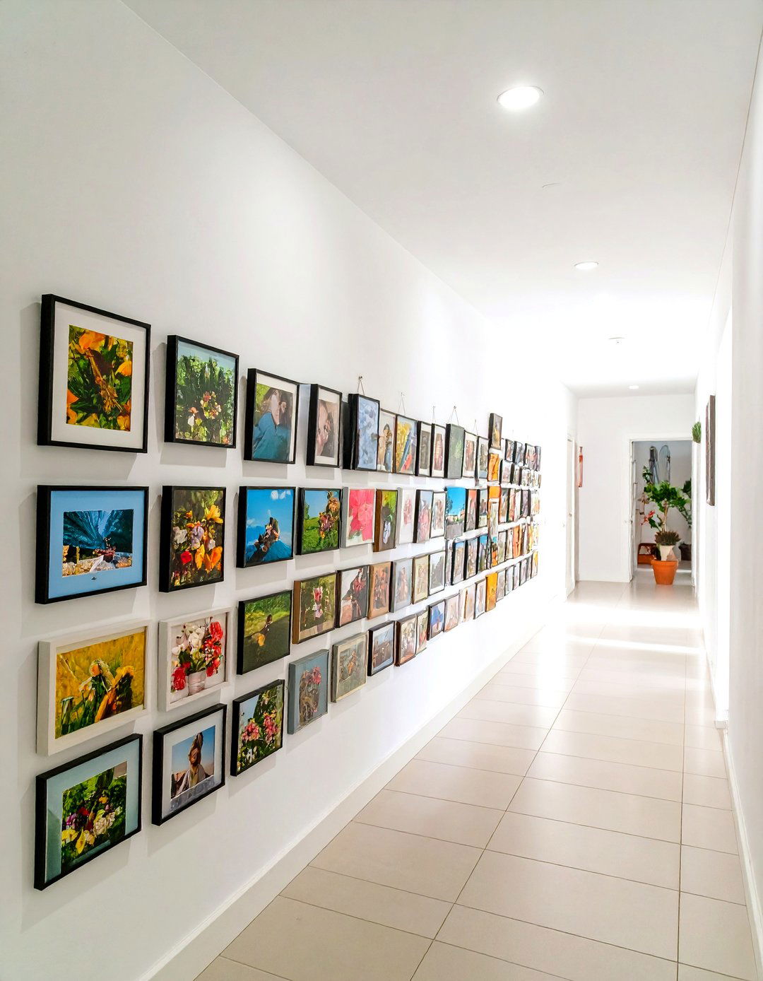 Timeline Memory Photo Displays - 24 Photo Wall Ideas