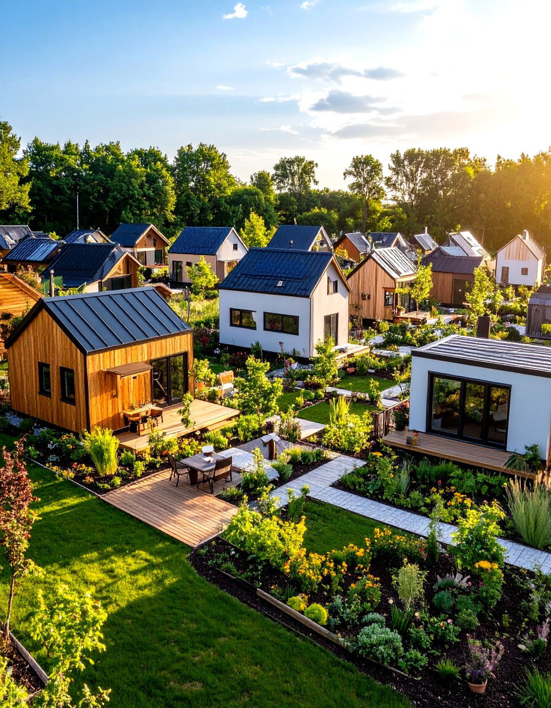 Tiny House Village Community - 24 Tiny House Design Ideas
