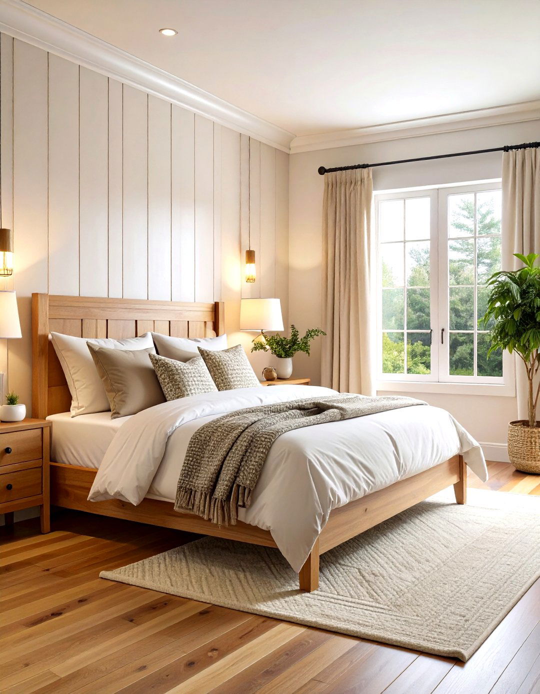 Tongue and Groove Pine Wainscoting - 24 Rustic Wainscoting Ideas