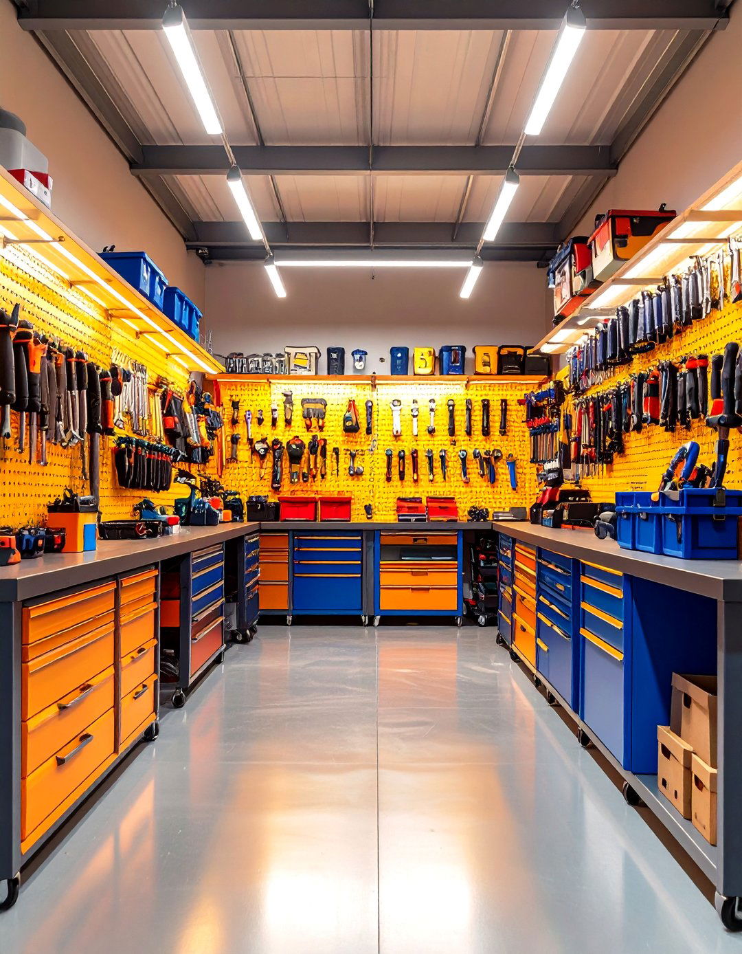 Tool Organization Garage Workshop - 24 Garage Decor Ideas