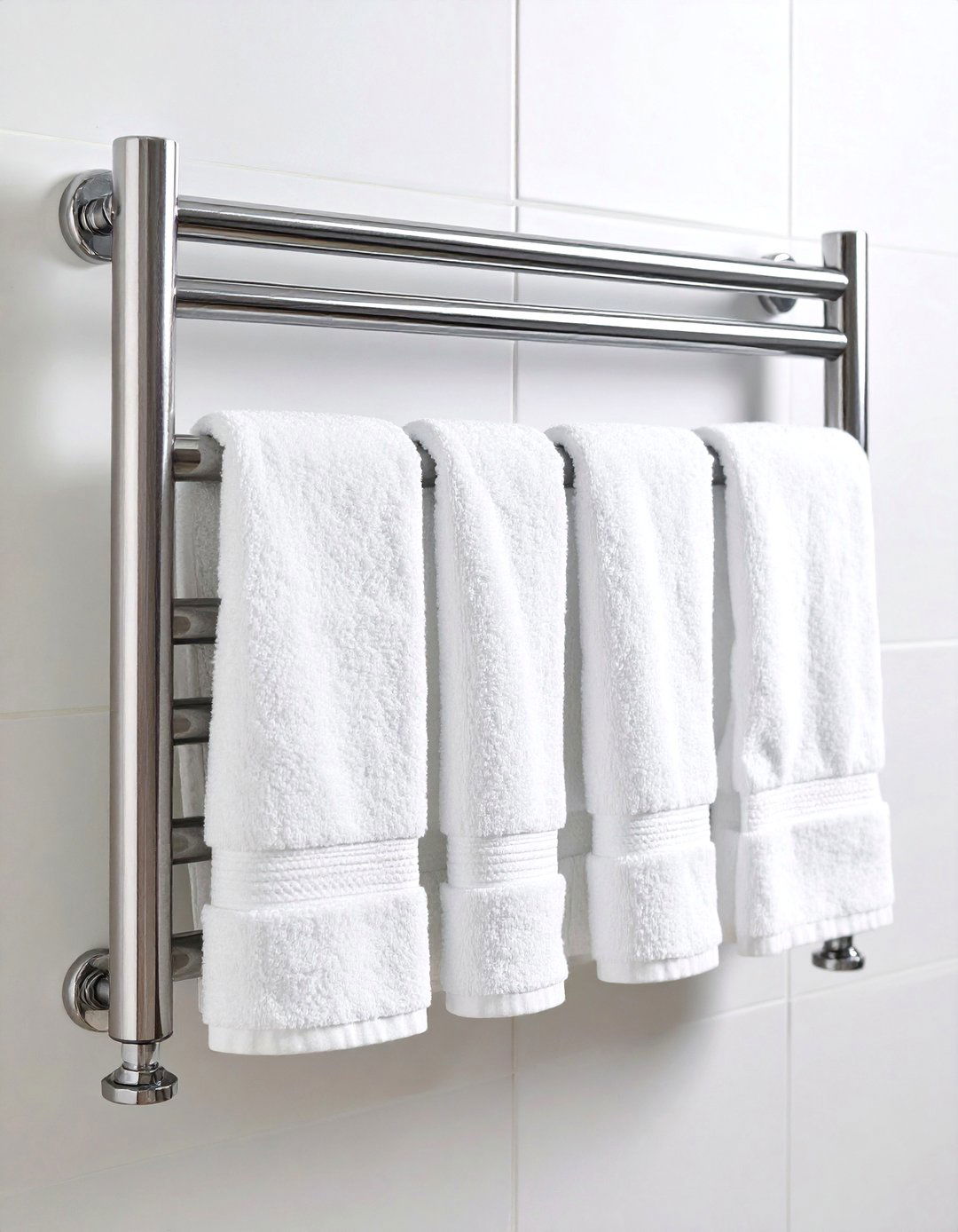 Towel Warming Radiator - 24 Towel Storage Ideas