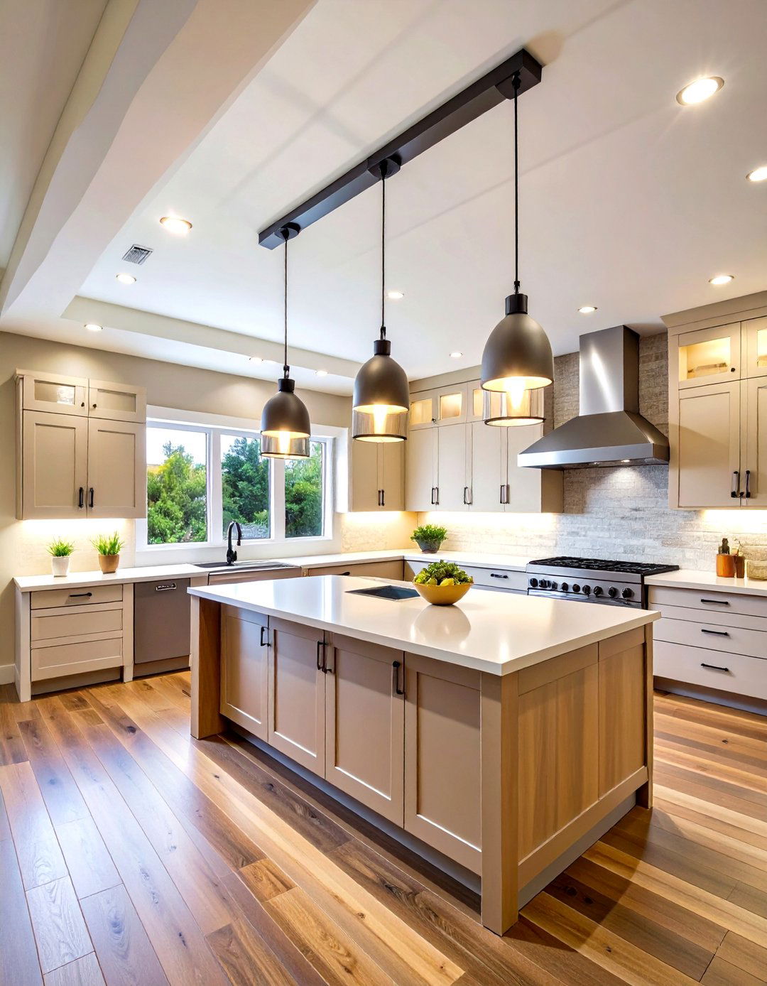 Track Lighting Flexibility - 24 Vaulted Ceiling Lighting Ideas