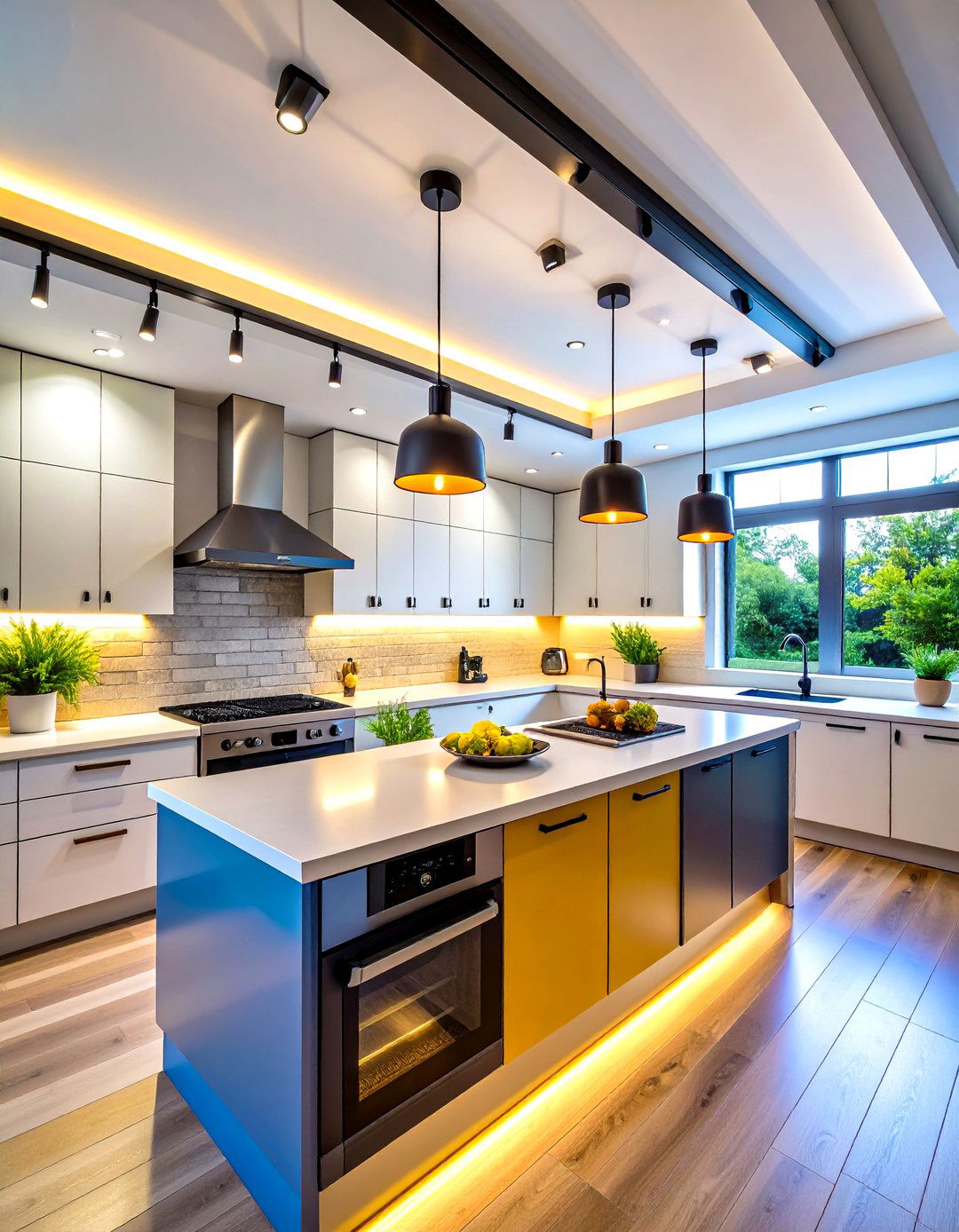 Track Lighting Systems - 24 Small Kitchen Lighting Ideas