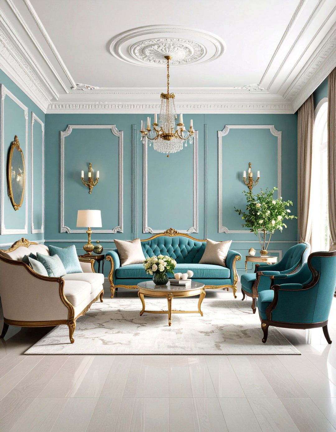 Traditional Architectural Details - 24 Tuscan Living Room Ideas