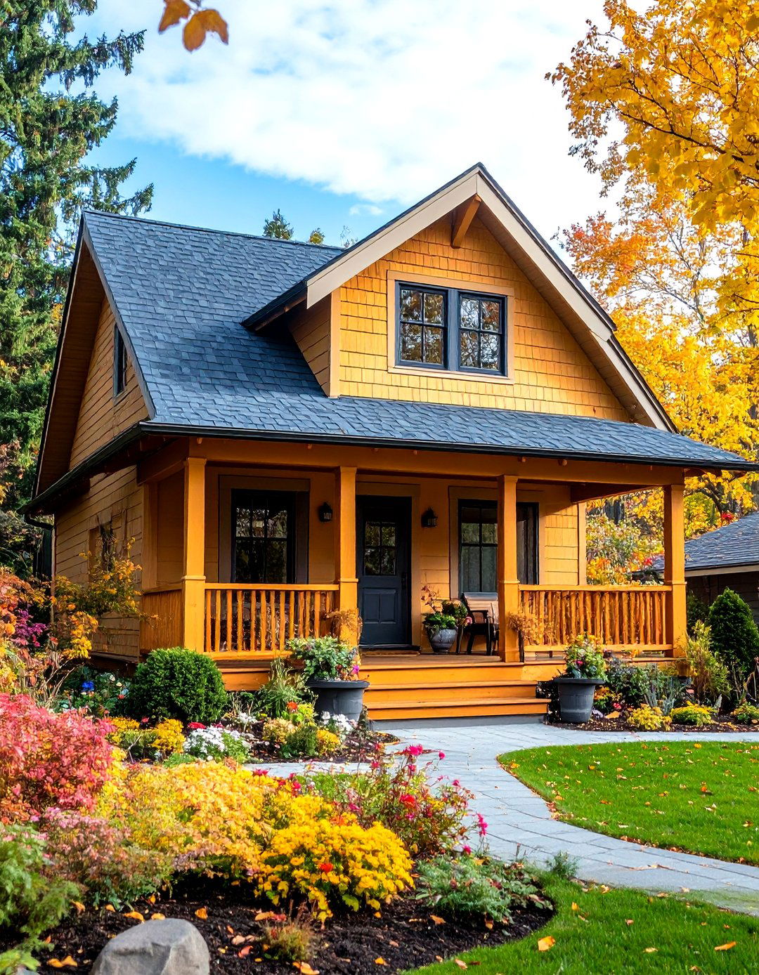 Traditional Asphalt Shingle Shed Roof - 24 Shed Roof Porch Design Ideas