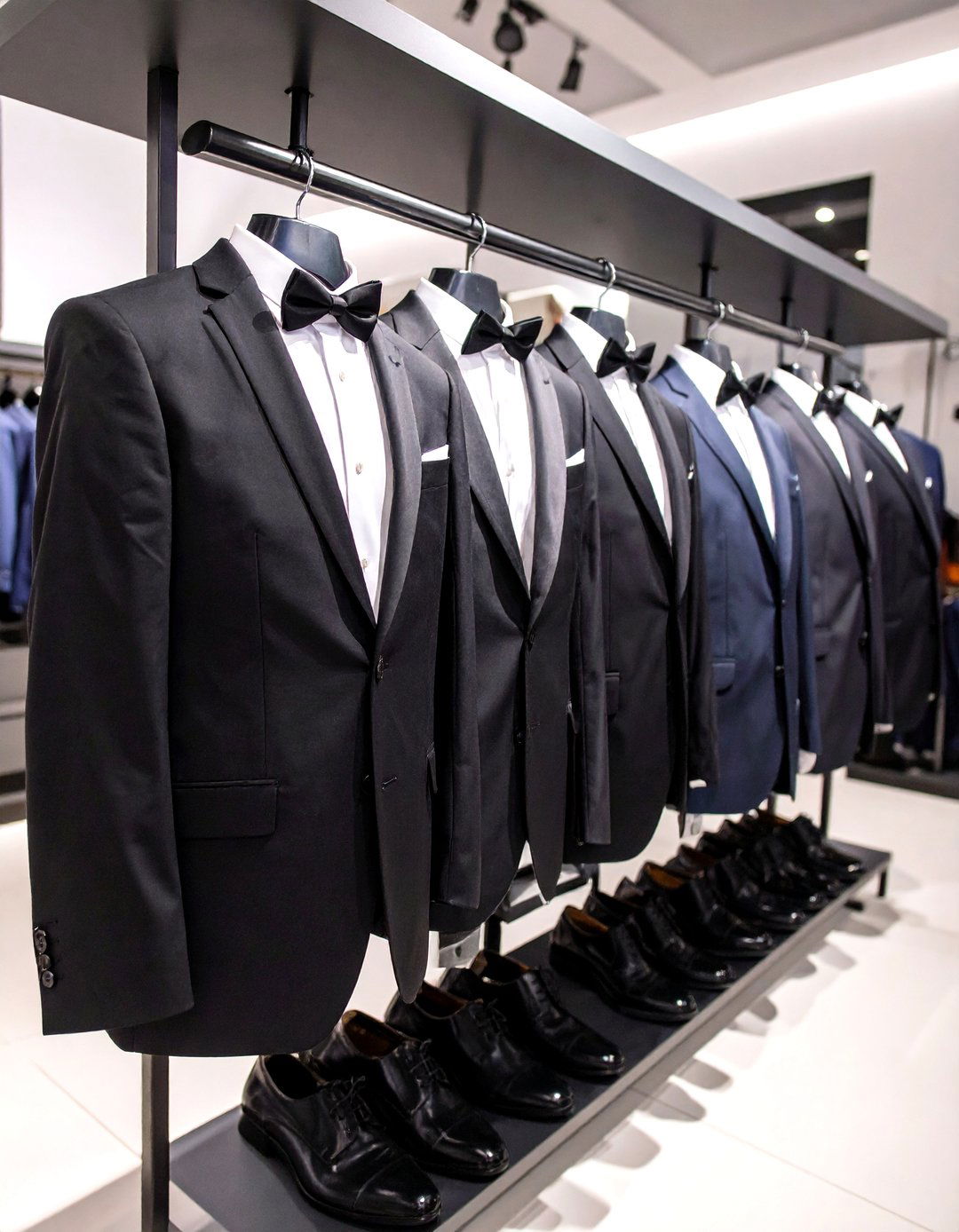 Traditional Black Tuxedo Elegance - 24 Classic Wedding Ideas