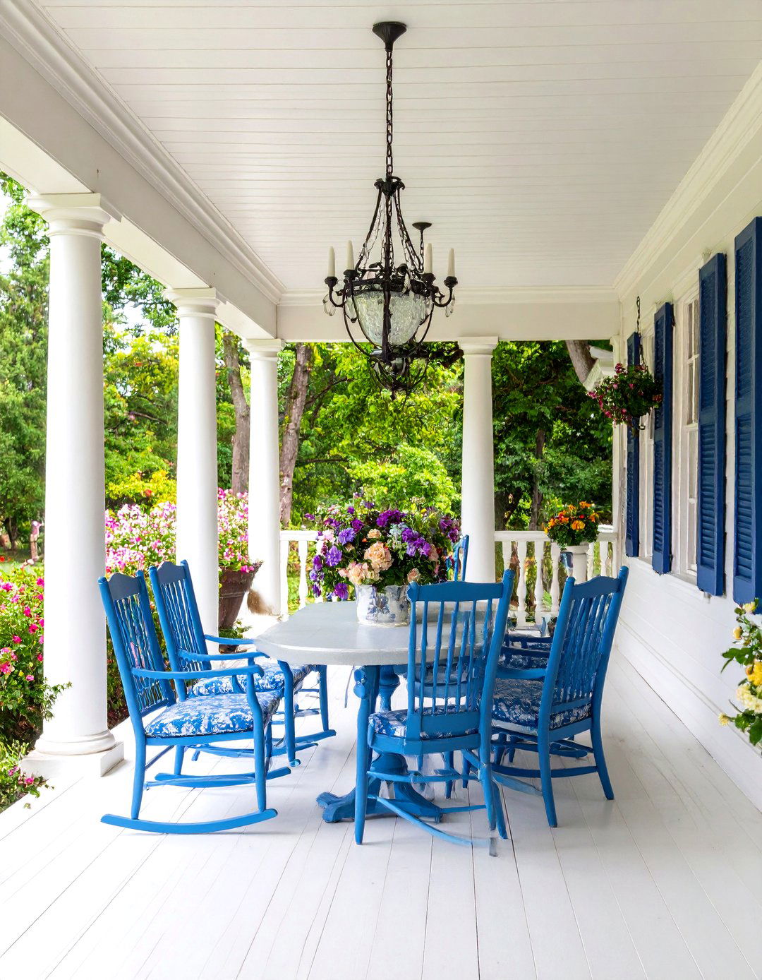 Traditional Colonial Three Season Porch - 24 Three Season Porch Ideas