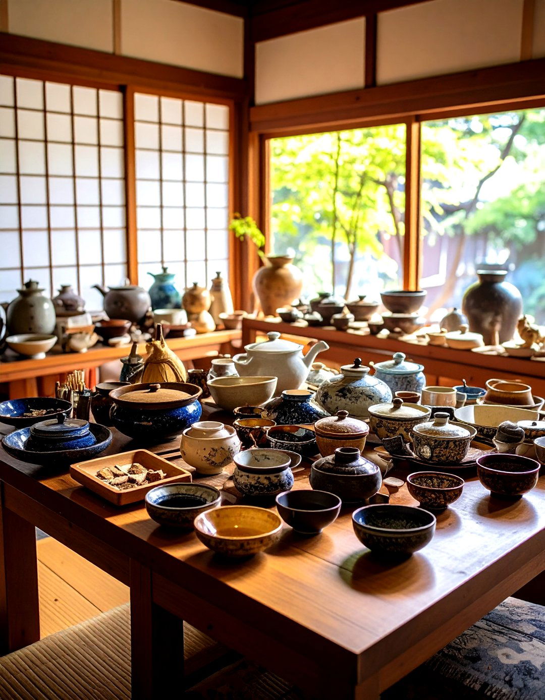 Traditional Craft Display - 24 Japanese Style Living Room Ideas