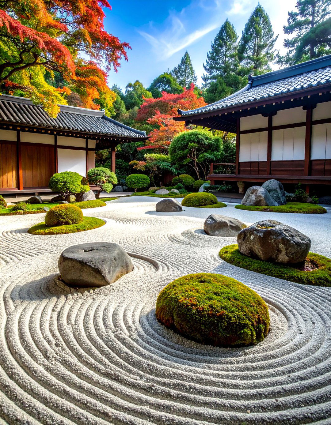 Traditional Dry Landscape Garden - 24 Zen Garden Ideas