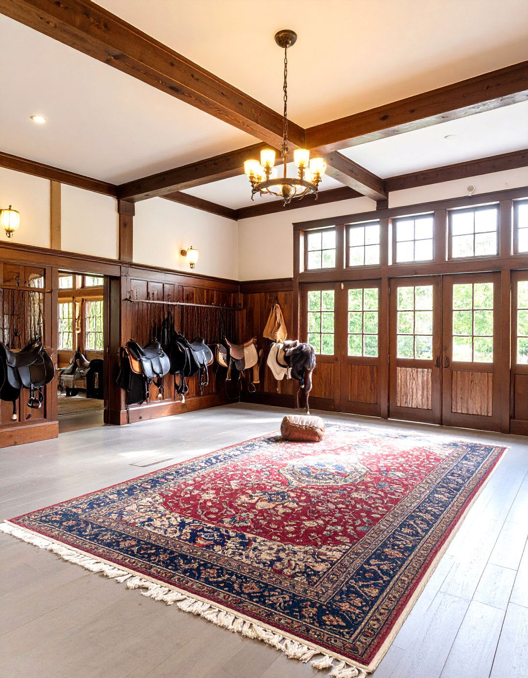 Traditional English Stable Style - 24 Tack Room Ideas