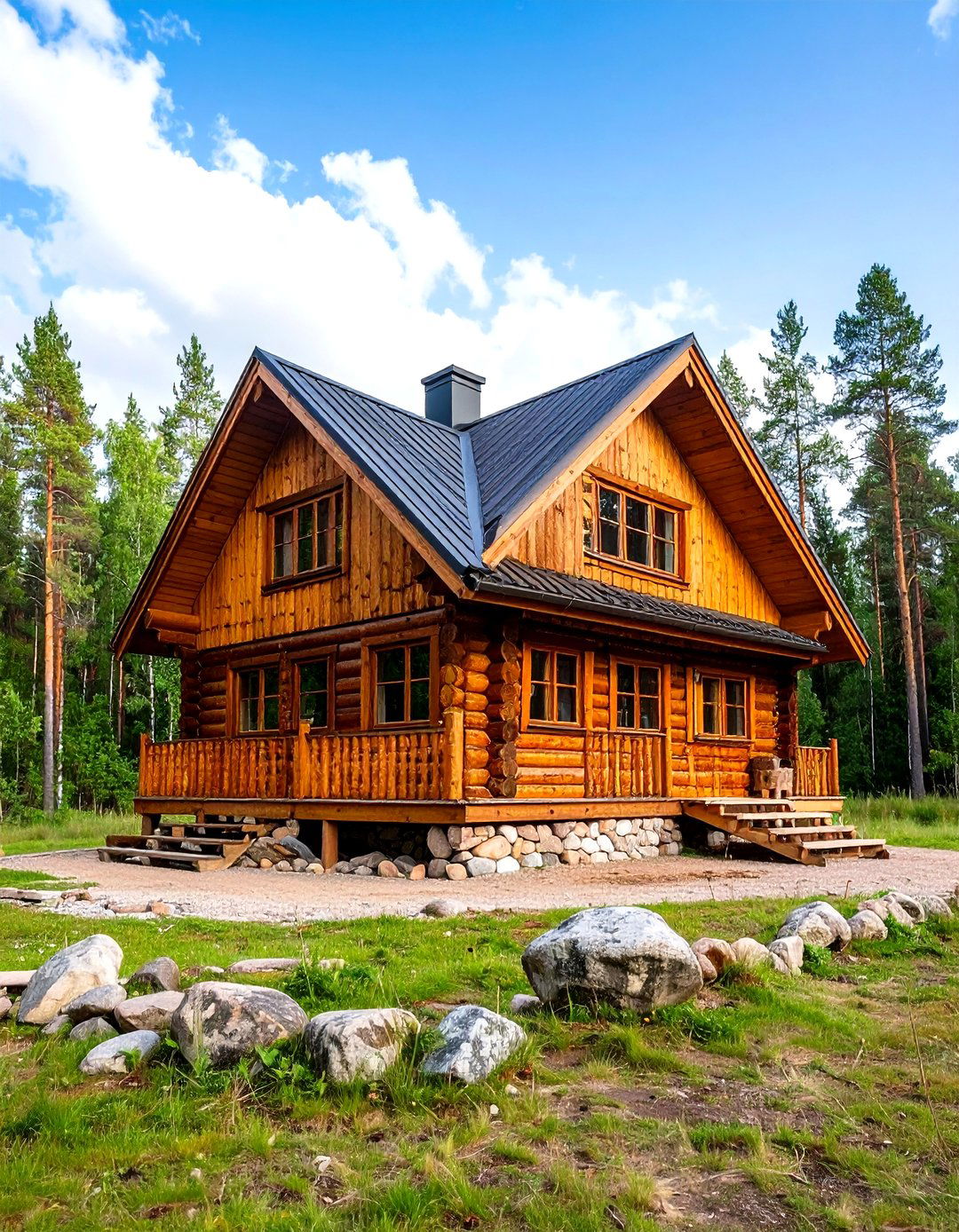 Traditional Finnish Smoke Sauna Design - 24 Outdoor Sauna Ideas