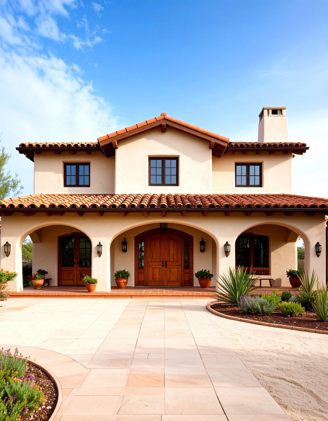 Traditional Hacienda Style Architecture - 24 Mexican Style House Design Ideas