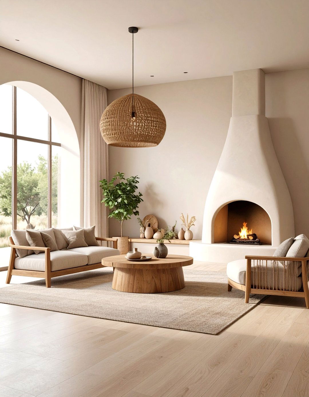 Traditional Kiva Corner Fireplace - 24 Spanish Style Fireplace Ideas