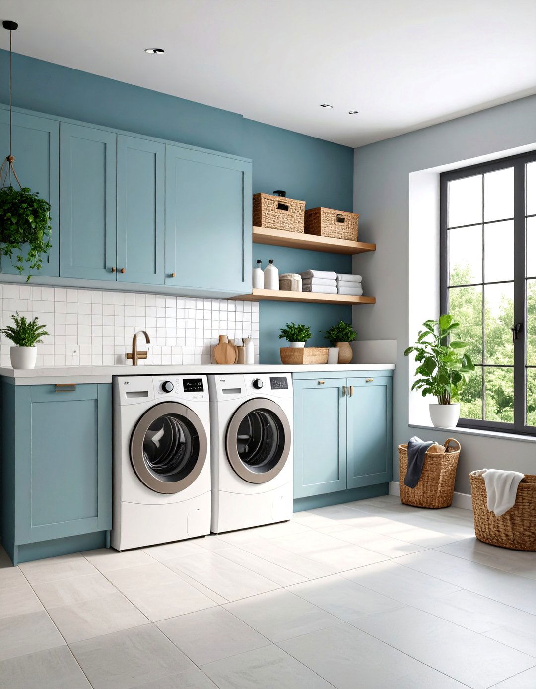 Traditional Laundry Room Efficiency - 24 Traditional Interior Design Ideas