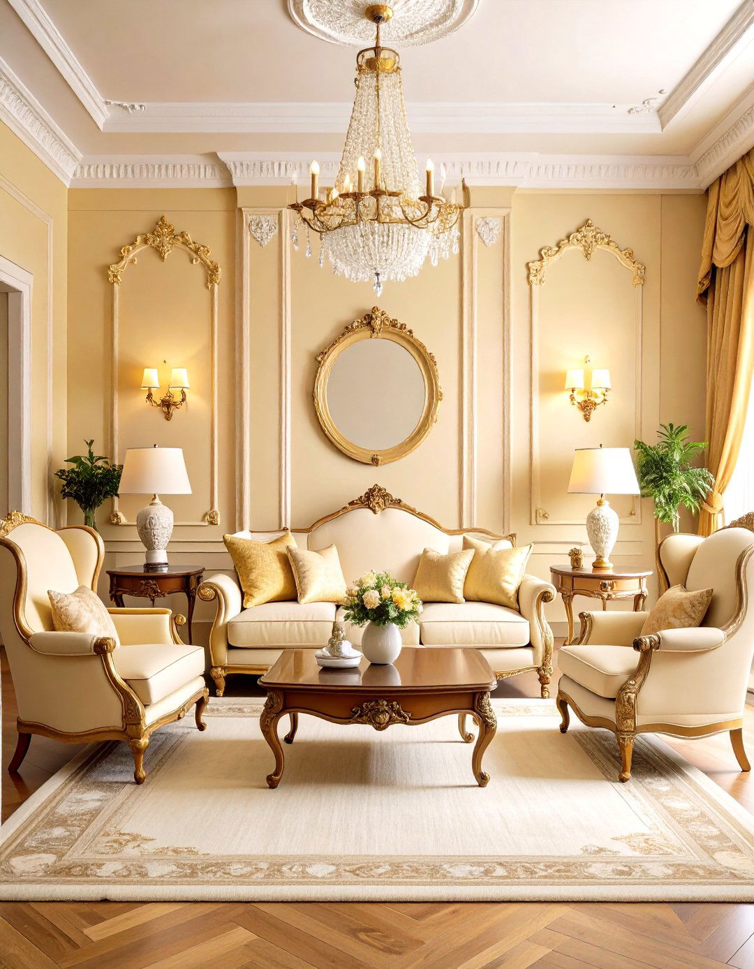 Traditional Magnolia Living Room Decor - 24 Magnolia Living Room Ideas