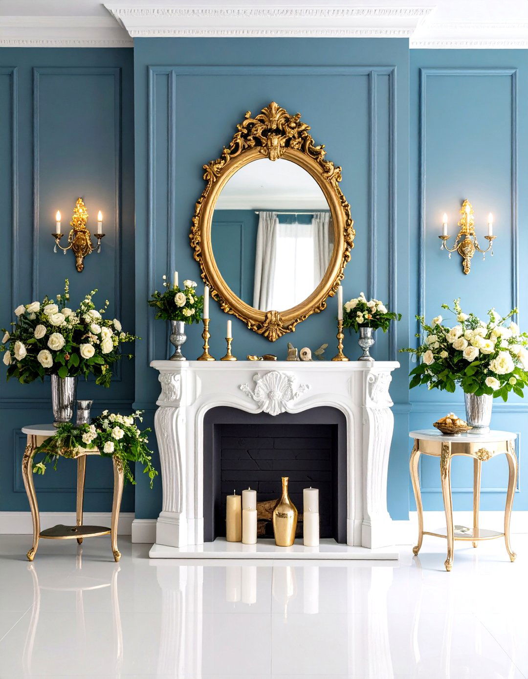 Traditional Mantel Styling - 24 Traditional Living Room Ideas