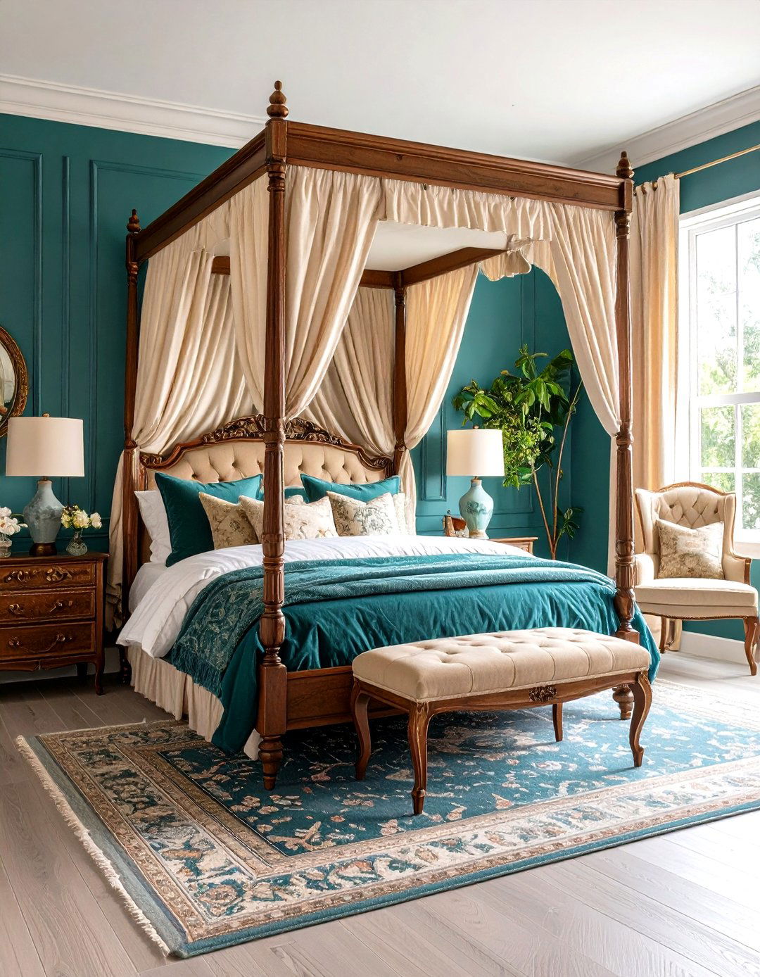 Traditional Masculine Bedroom Style - 24 Men's Bedroom Ideas