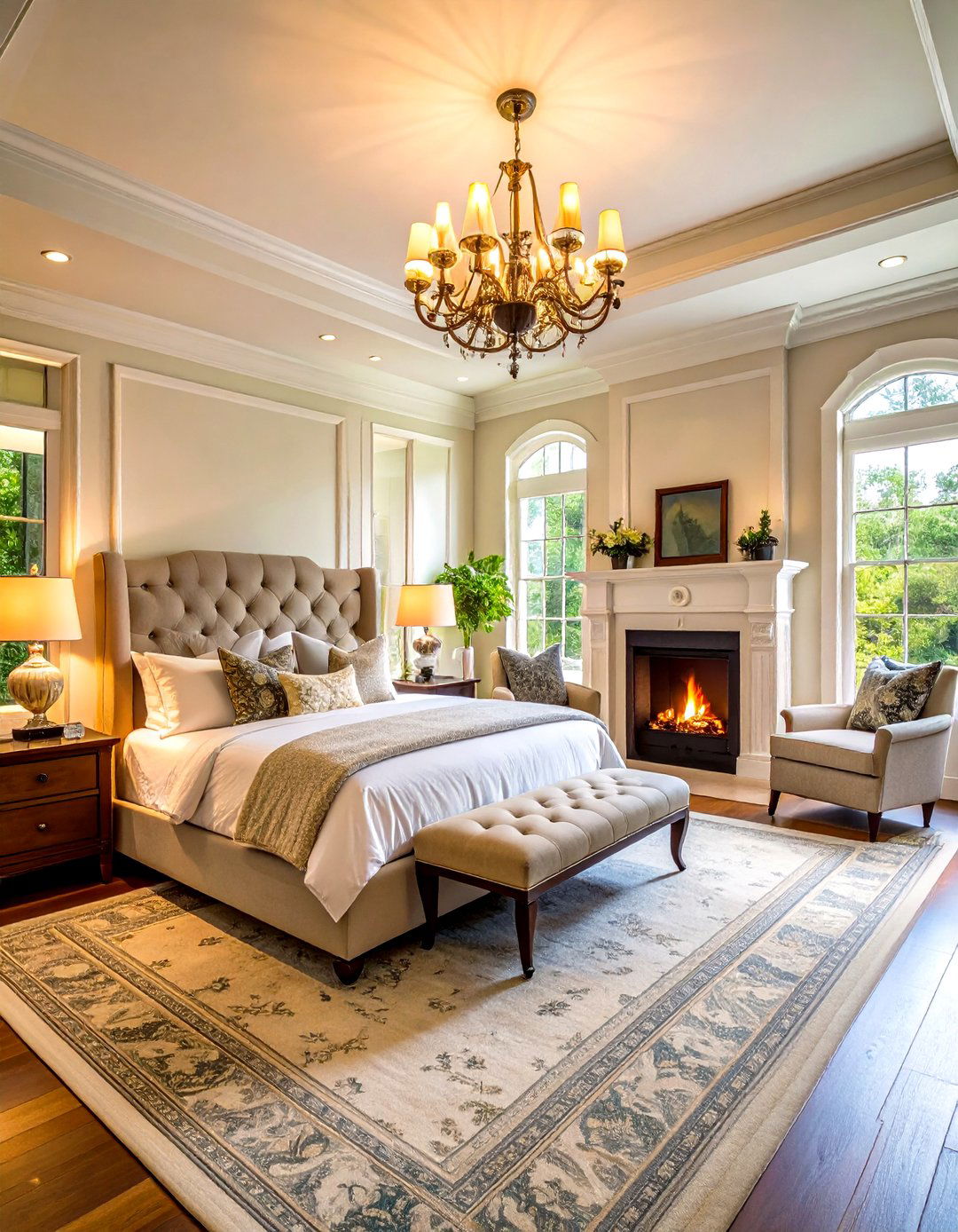 Traditional Master Suite Luxury - 24 Traditional Interior Design Ideas