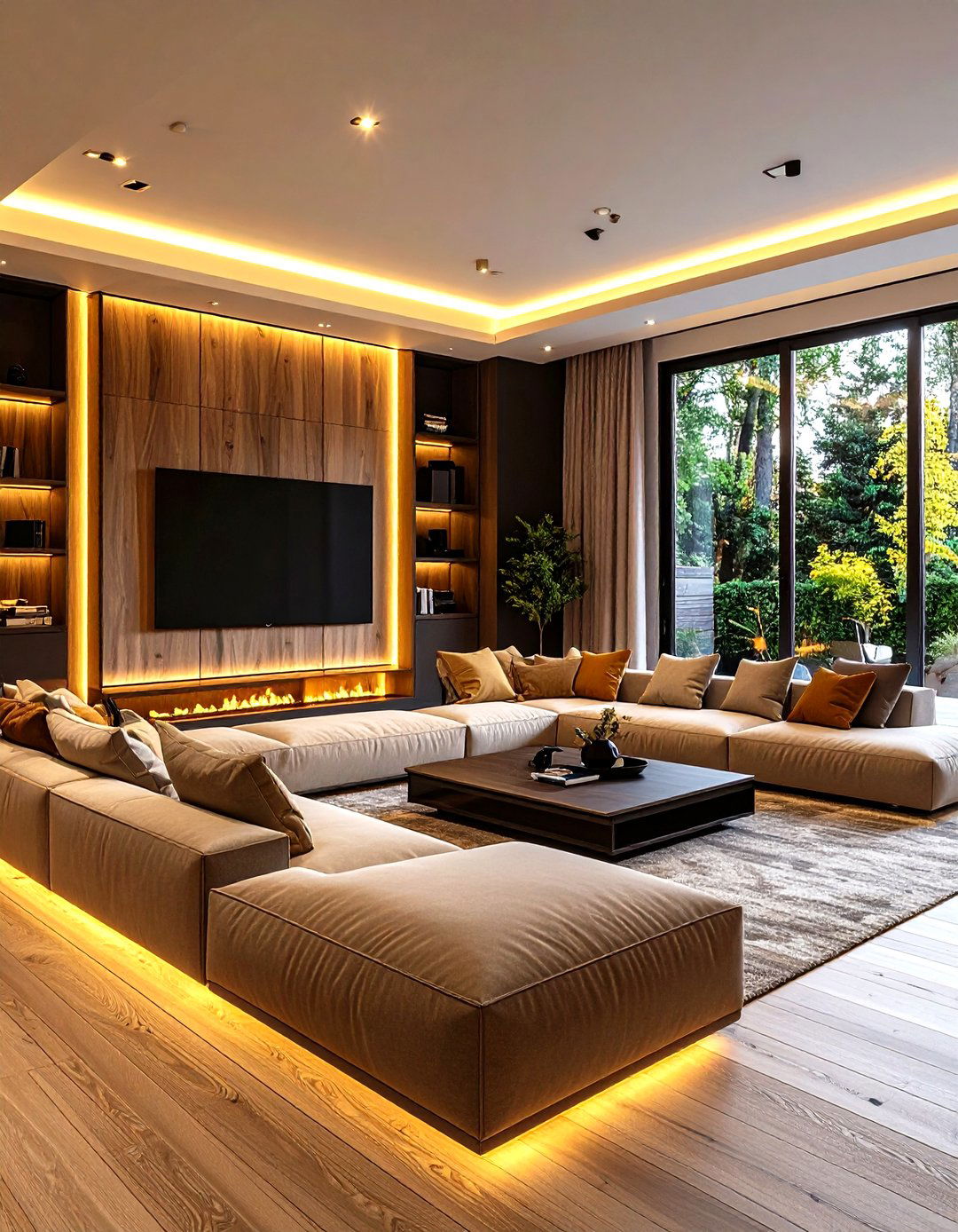 Traditional Media Room Entertainment - 24 Traditional Interior Design Ideas