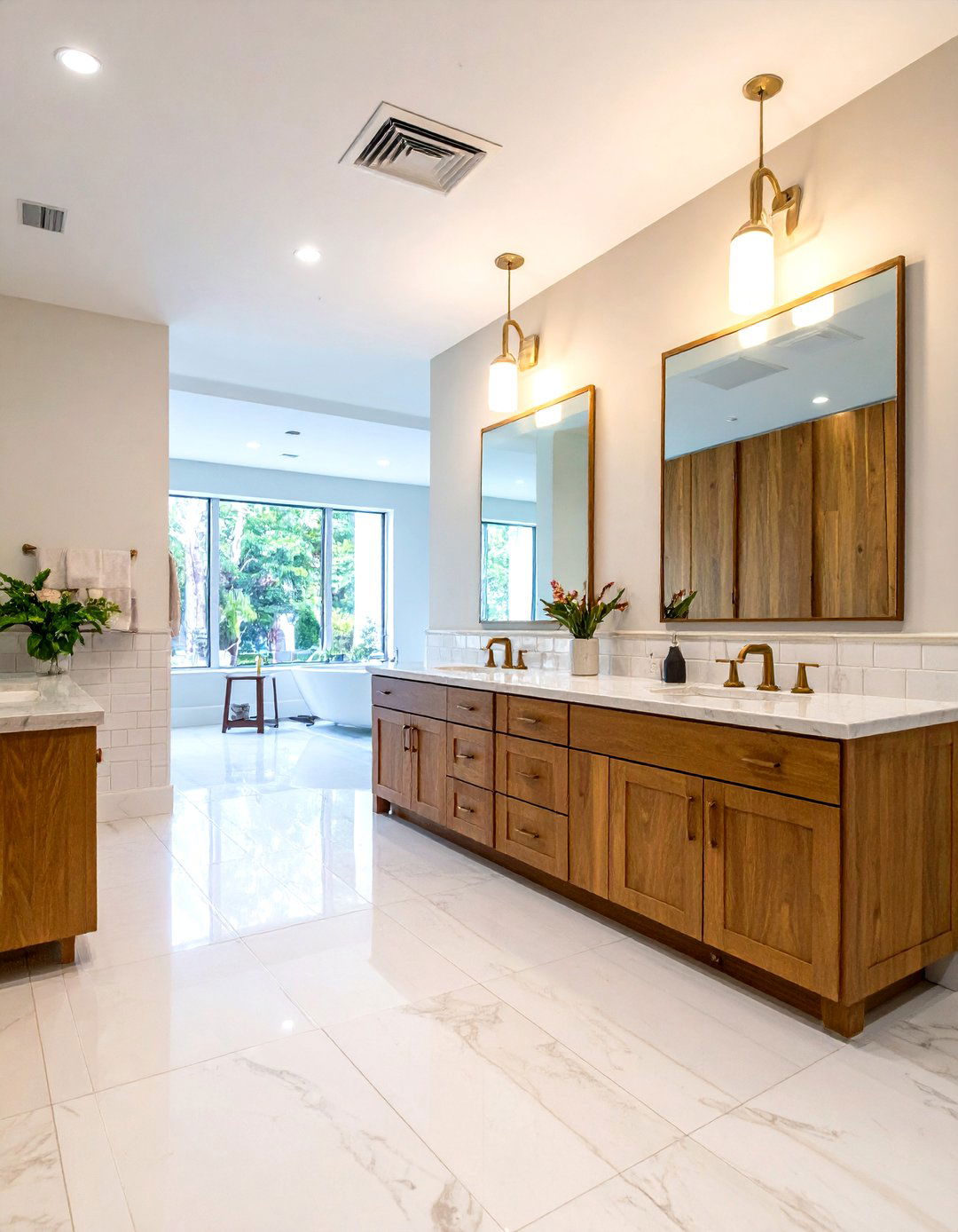 Traditional Professional Office Bathroom with Classic Elements - 24 Office Bathroom Ideas
