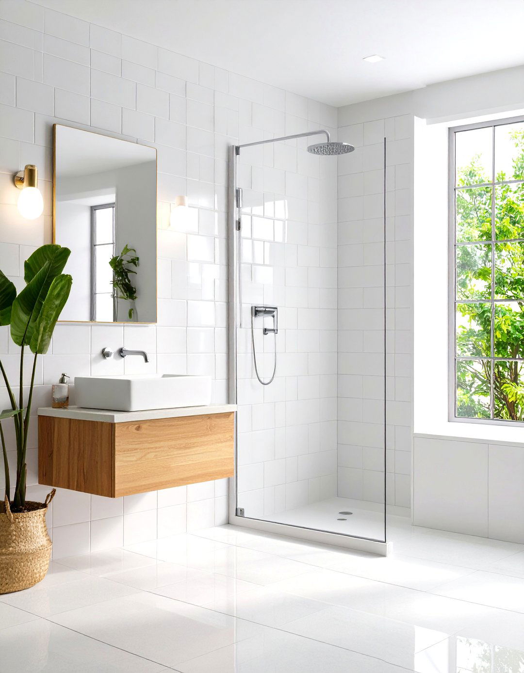 Traditional Subway Tile Shower - 24 Traditional Bathroom Ideas